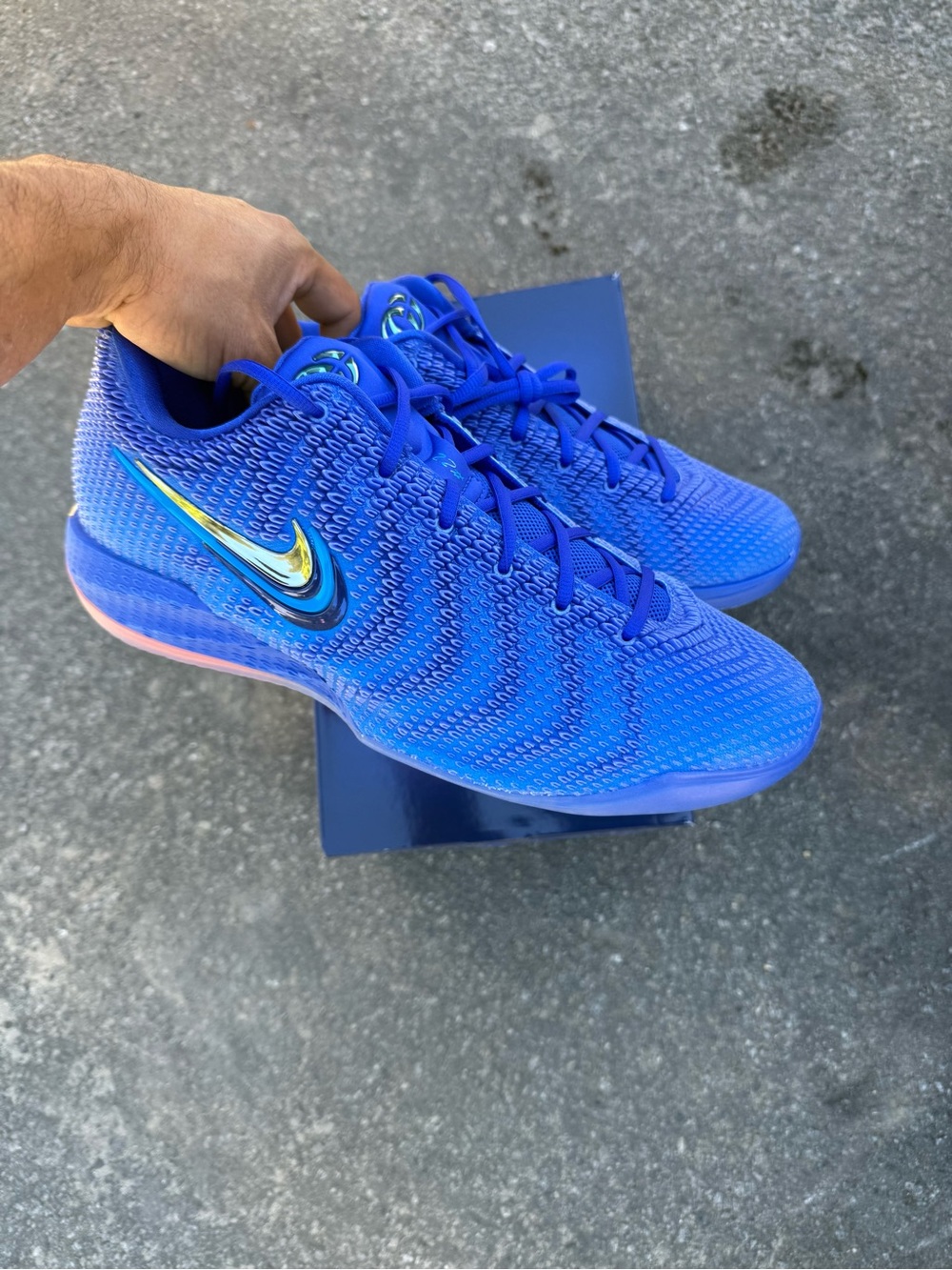Nike Caitlin 1 Racer Blue Low Top Basketball Sneakers IH7423-400 Women Size 15